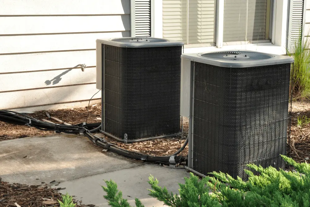 Two Central Air Conditioning
