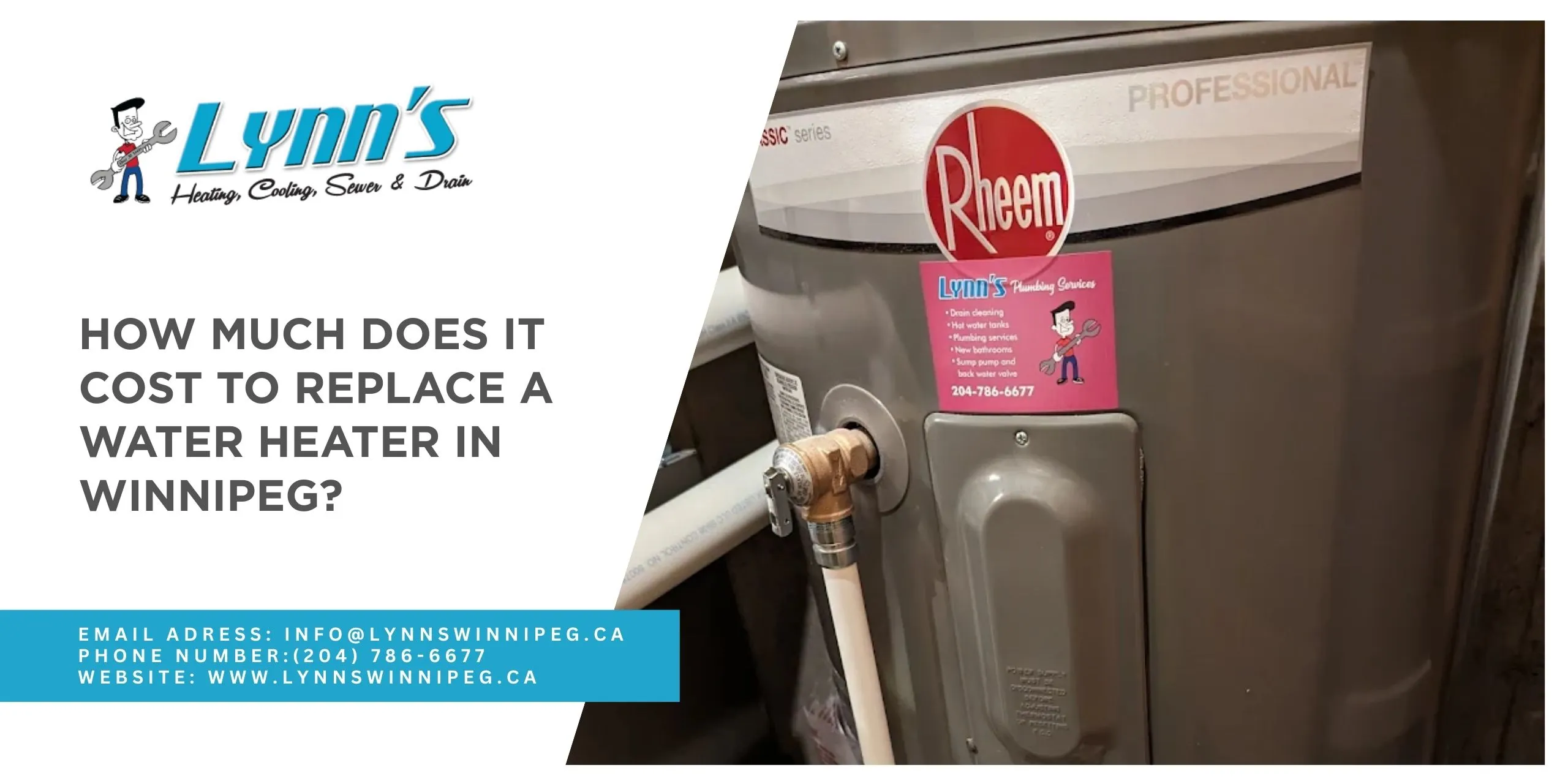 Cost to Replace a Water Heater in Winnipeg