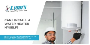Can I Install a Water Heater Myself