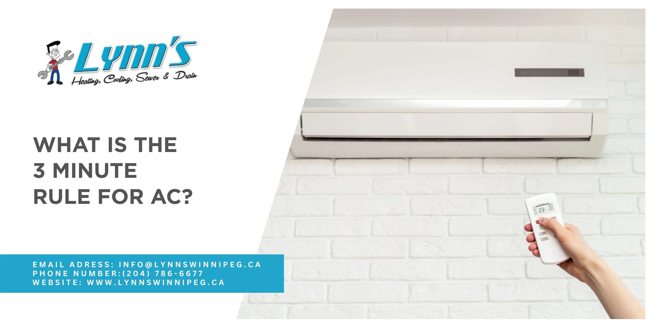 What is the 3 Minute Rule for AC | 3 Minute Rule for AC before restarting