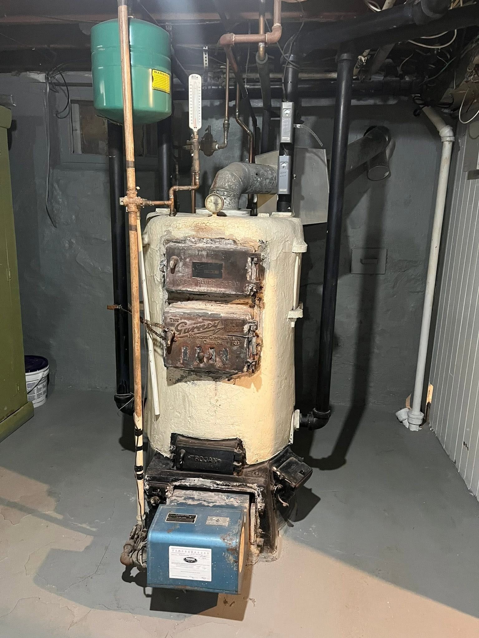 out of date boiler in winnipeg